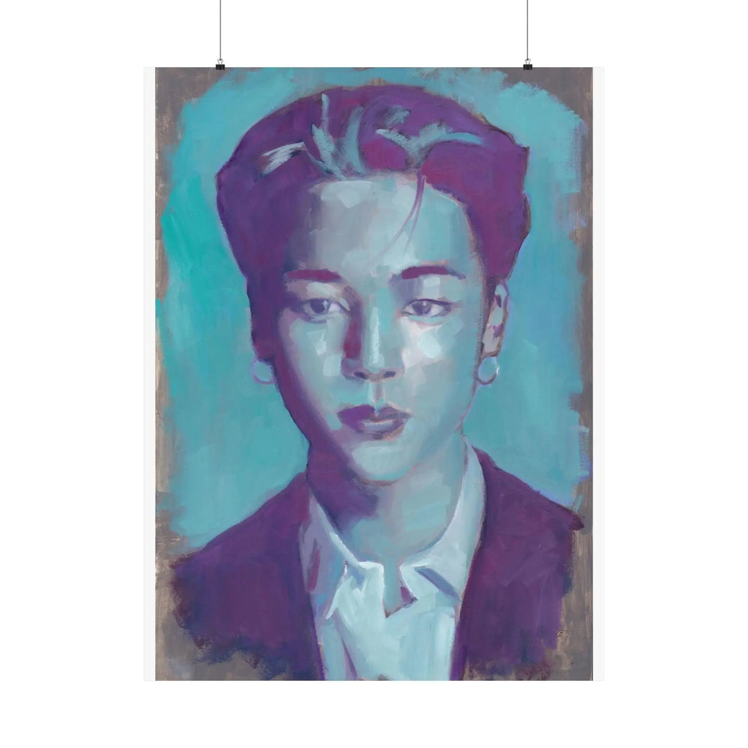 Jimin of BTS - Poster Printify - Adam Benet Shaw