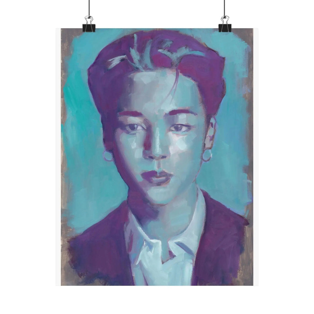 Jimin of BTS - Poster Printify - Adam Benet Shaw