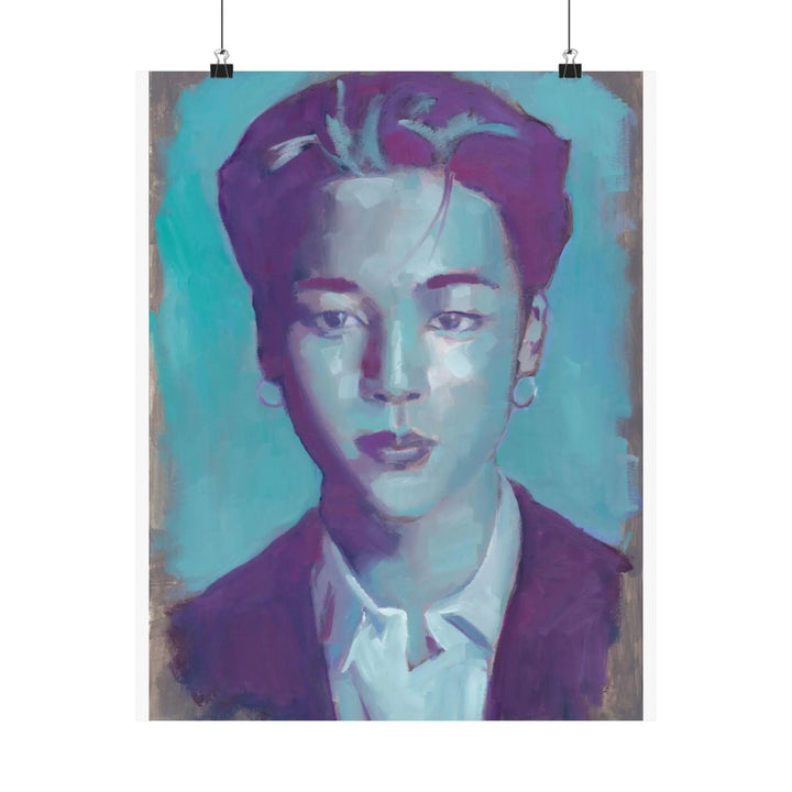 Jimin of BTS - Poster Printify - Adam Benet Shaw