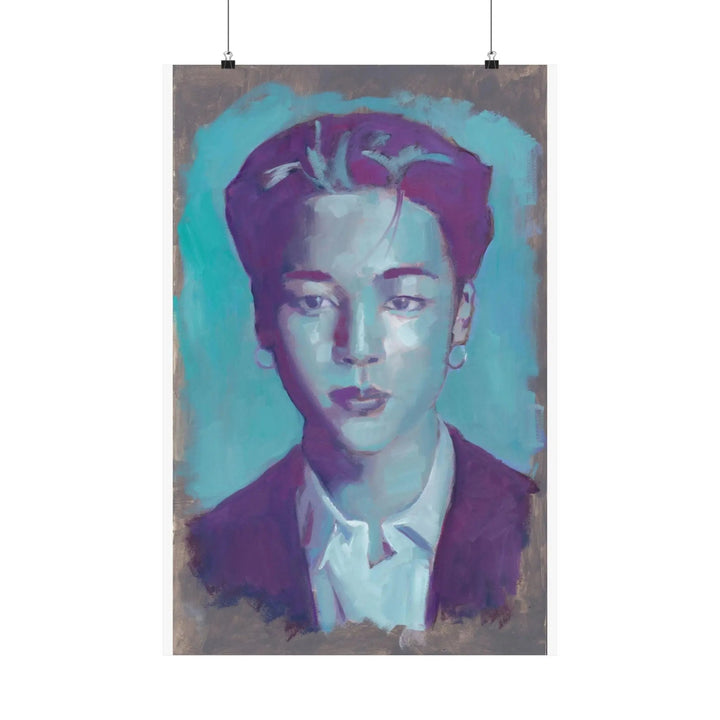 Jimin of BTS - Poster Printify - Adam Benet Shaw