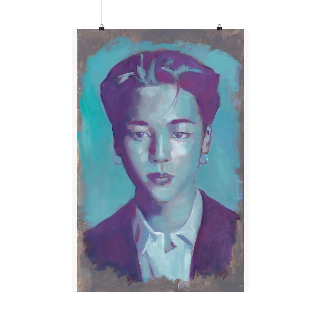 Jimin of BTS - Poster Printify - Adam Benet Shaw