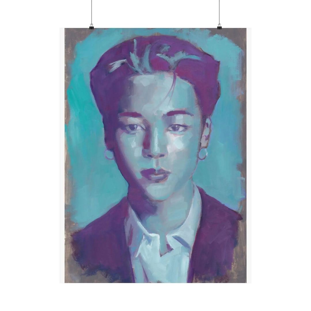 Jimin of BTS - Poster Printify - Adam Benet Shaw