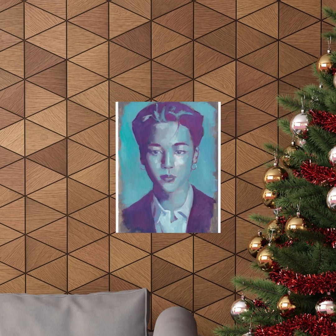 Jimin of BTS - Poster Printify - Adam Benet Shaw