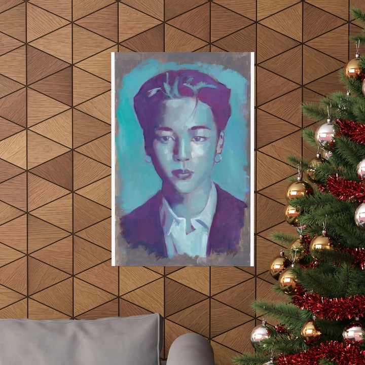 Jimin of BTS - Poster Printify - Adam Benet Shaw