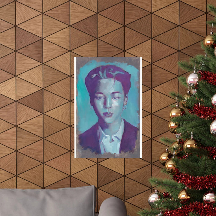 Jimin of BTS - Poster Printify - Adam Benet Shaw