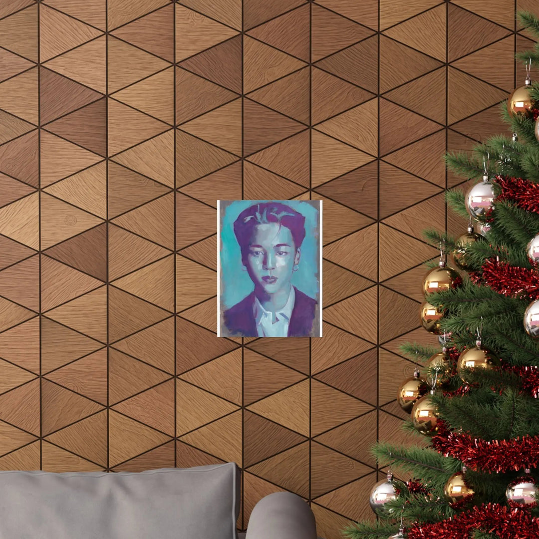 Jimin of BTS - Poster Printify - Adam Benet Shaw