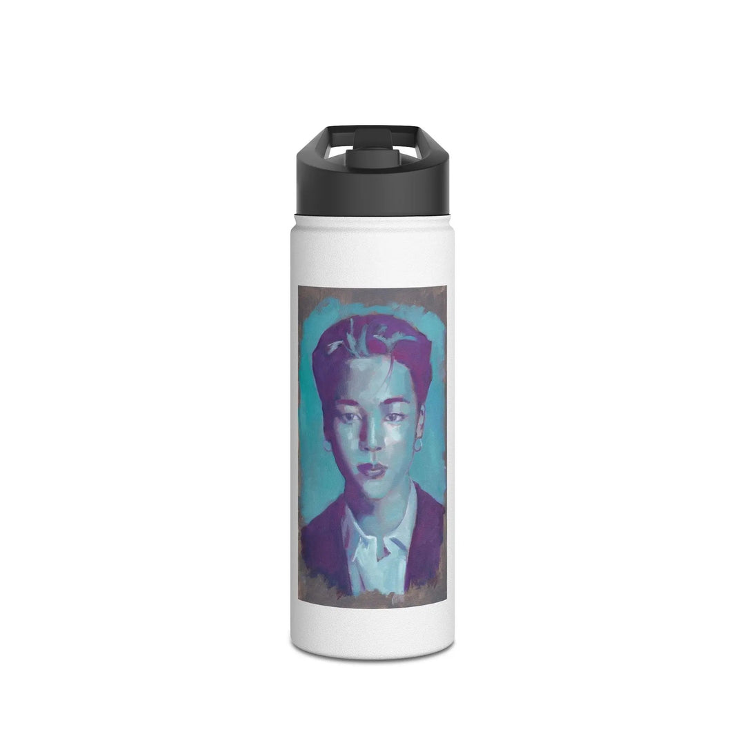 Jimin of BTS - Water Bottle Printify - Adam Benet Shaw