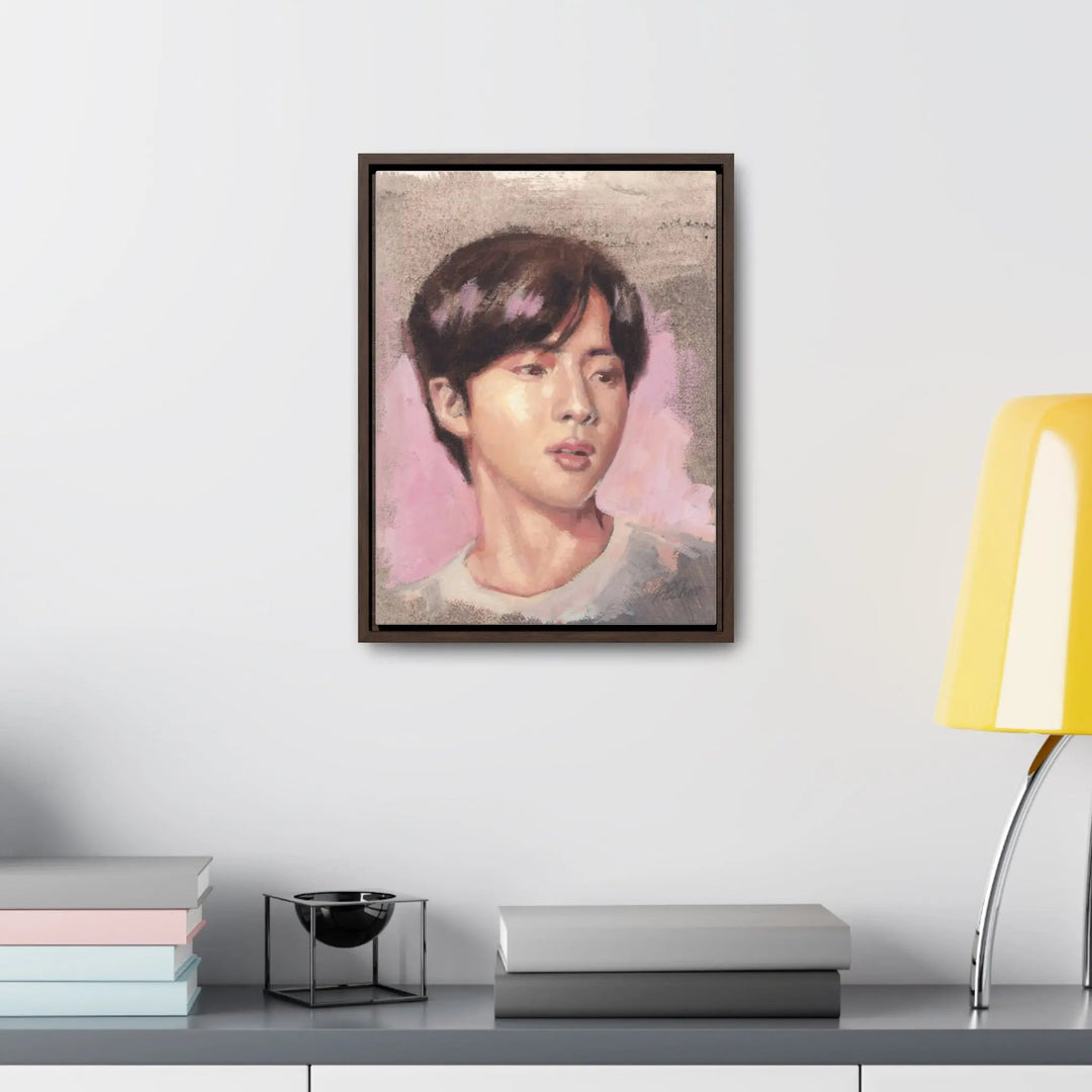 Jin framed Gallery Canvas Wrap Printify - Adam Benet Shaw