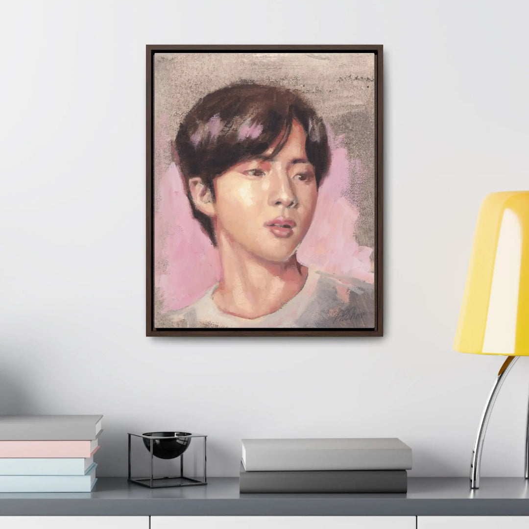 Jin framed Gallery Canvas Wrap Printify - Adam Benet Shaw