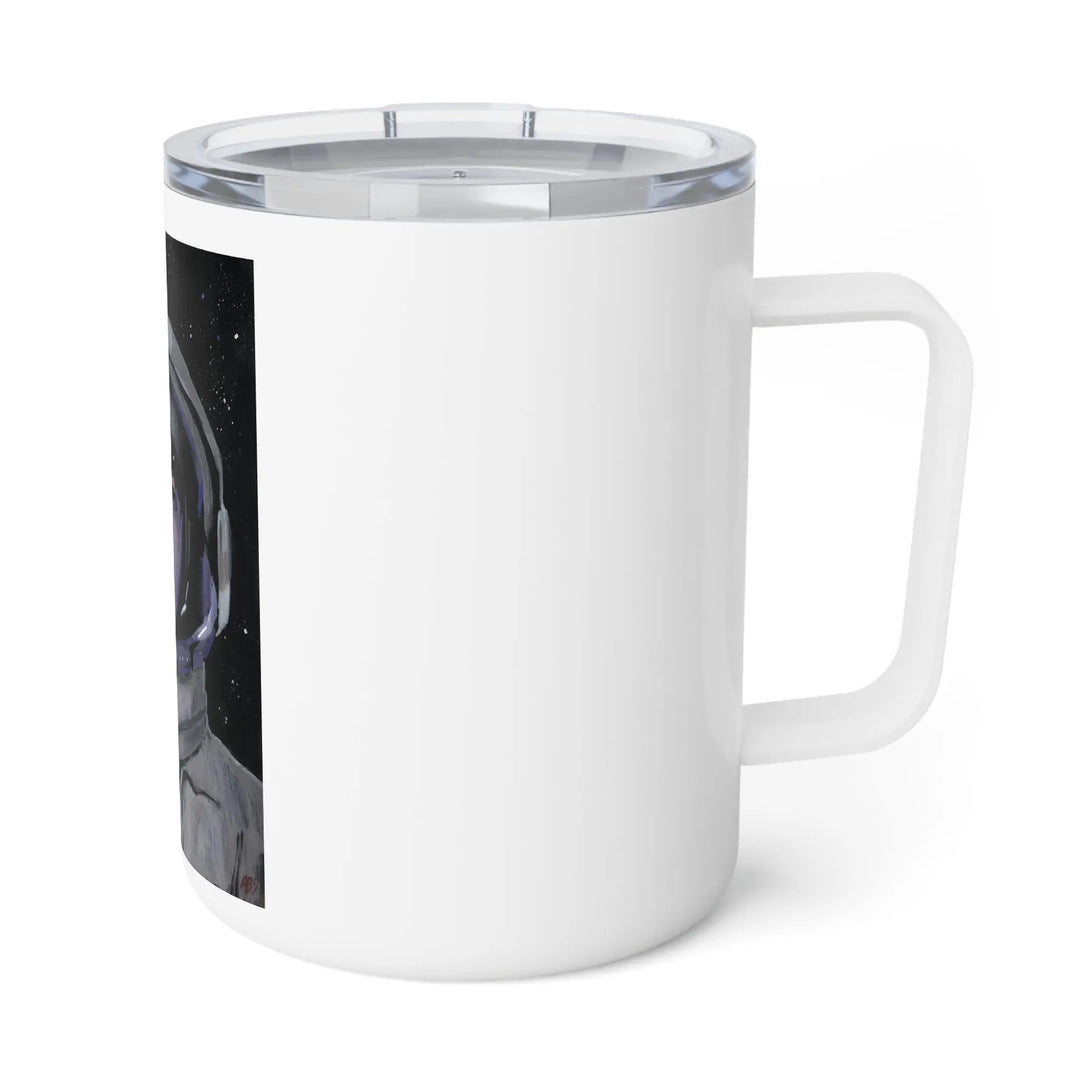 Jin of BTS 'The Astronaut is Almost Back' - Insulated Mug Printify - Adam Benet Shaw