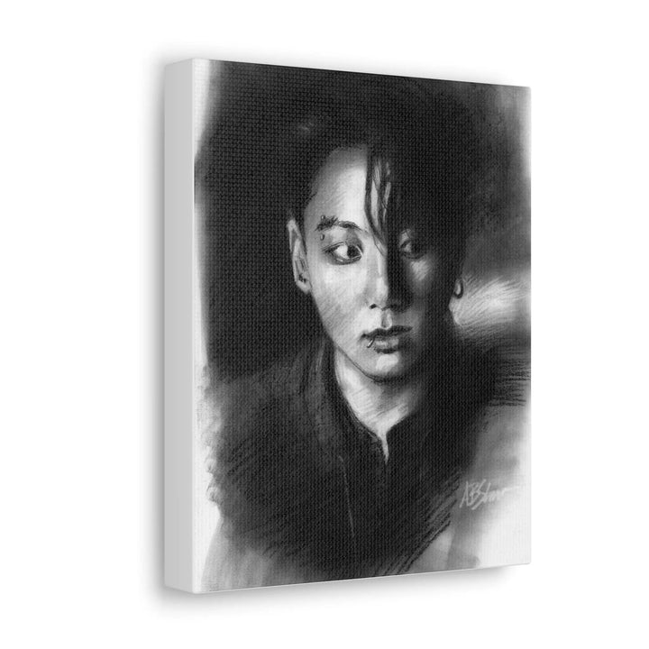 Jungkook Canvas Gallery Wrap Printify - Adam Benet Shaw