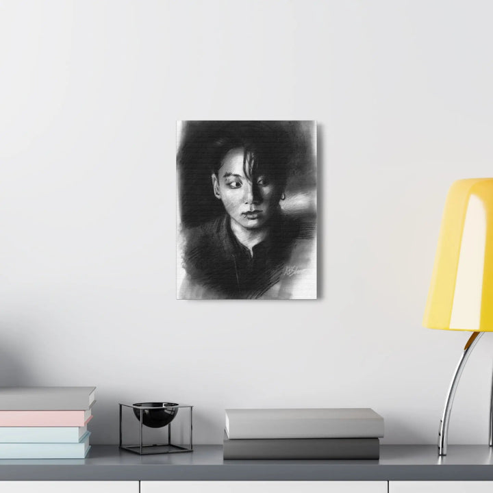 Jungkook Canvas Gallery Wrap Printify - Adam Benet Shaw
