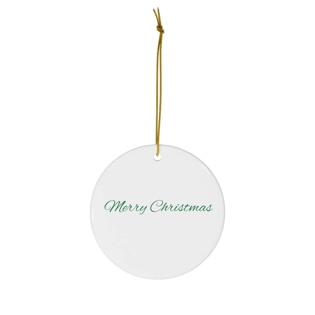 Jungkook of BTS - Christmas Ornament Printify - Adam Benet Shaw