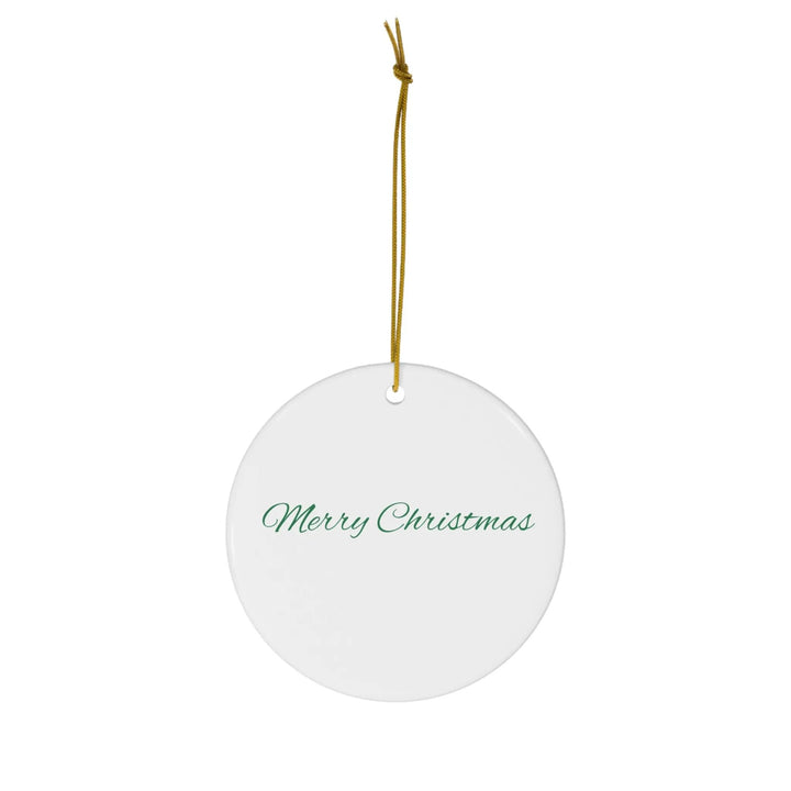 Jungkook of BTS - Christmas Ornament Printify - Adam Benet Shaw