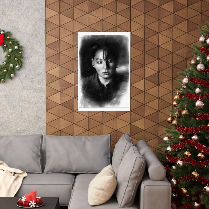 Jungkook of BTS - Poster Printify - Adam Benet Shaw