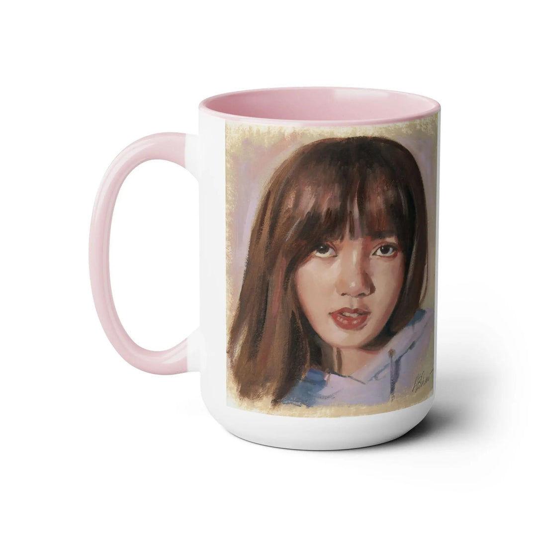 LISA Coffee Mugs, 15oz Printify - Adam Benet Shaw