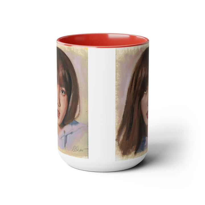 LISA Coffee Mugs, 15oz Printify - Adam Benet Shaw