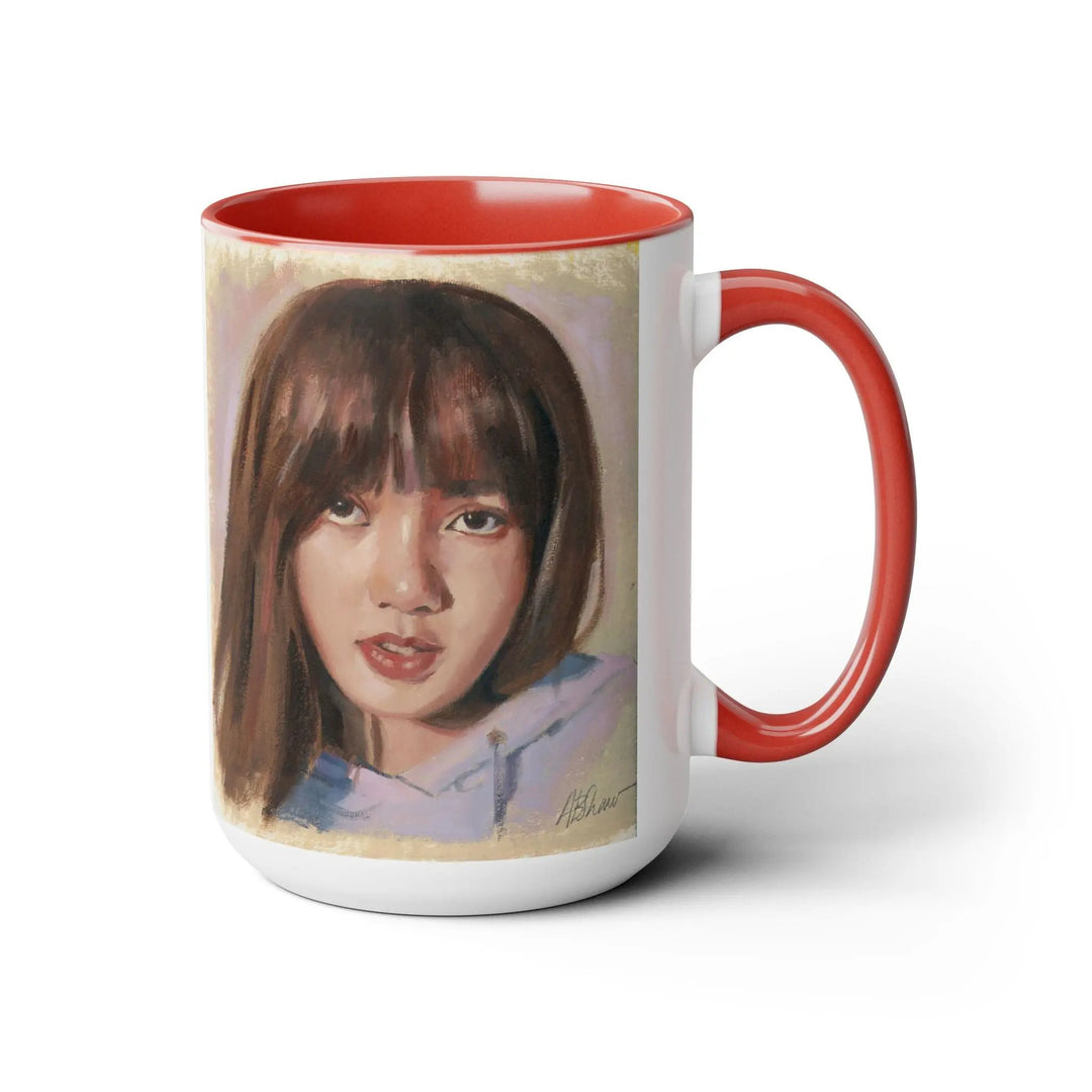LISA Coffee Mugs, 15oz Printify - Adam Benet Shaw