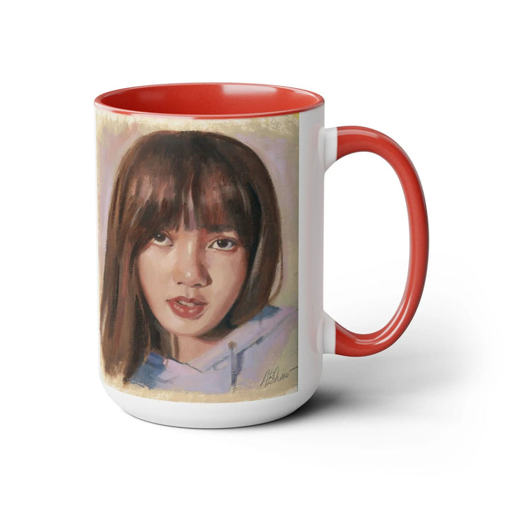 LISA Coffee Mugs, 15oz Printify - Adam Benet Shaw