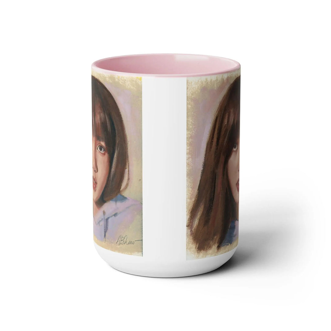 LISA Coffee Mugs, 15oz Printify - Adam Benet Shaw