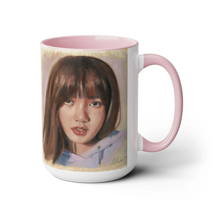 LISA Coffee Mugs, 15oz Printify - Adam Benet Shaw