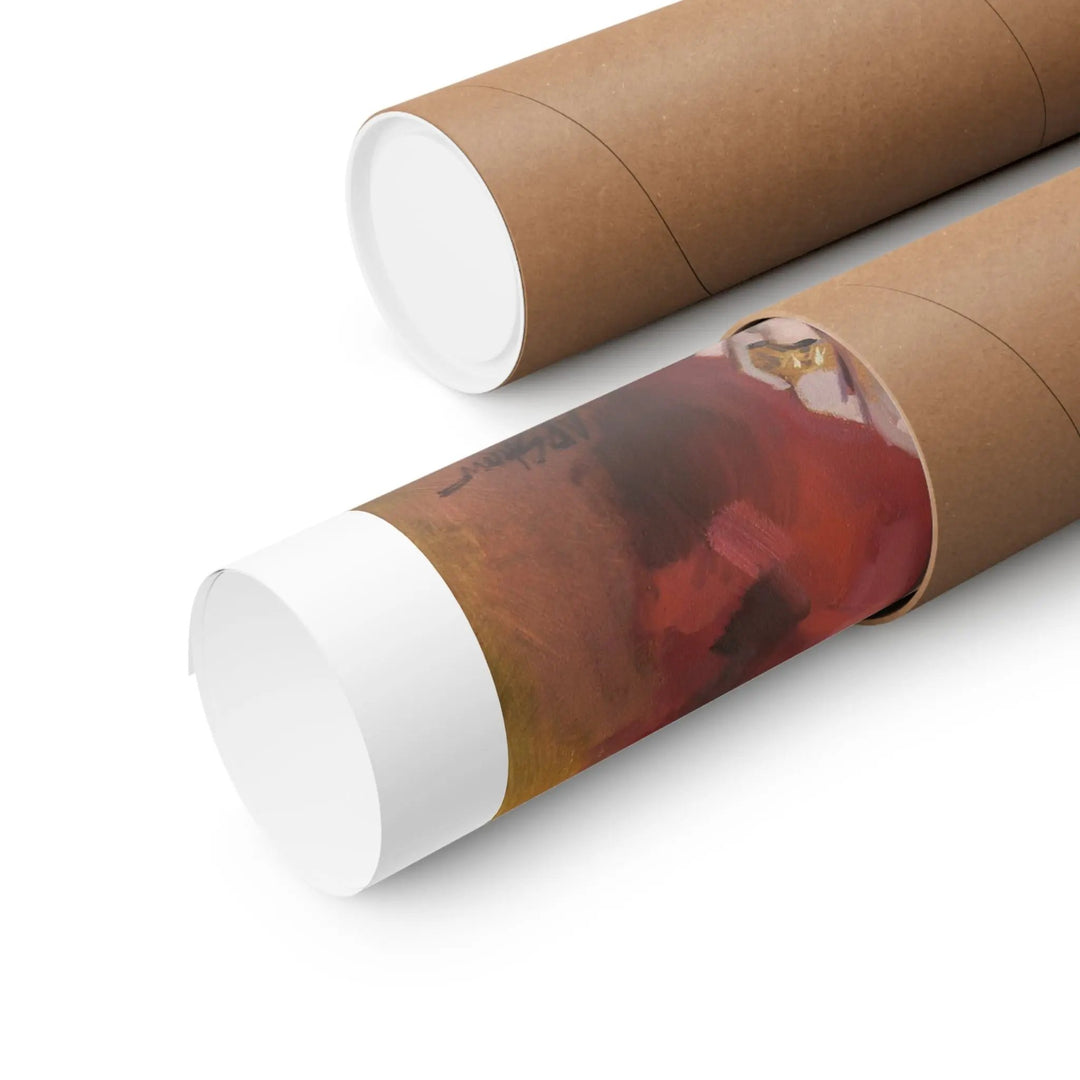 Layover with V of BTS - Poster Printify - Adam Benet Shaw