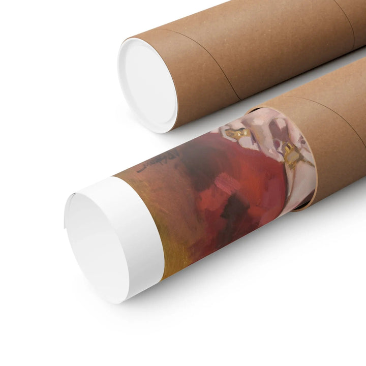 Layover with V of BTS - Poster Printify - Adam Benet Shaw