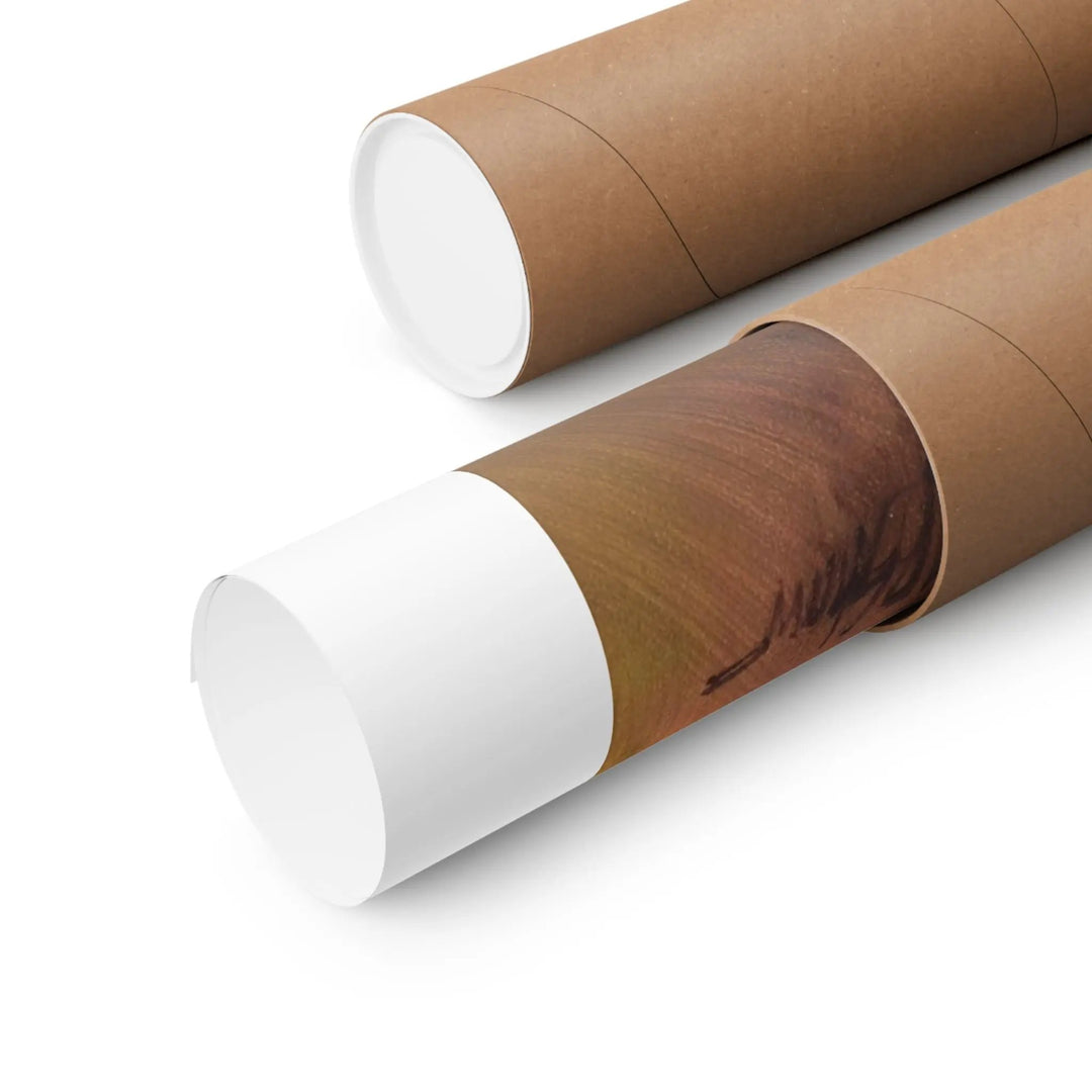 Layover with V of BTS - Poster Printify - Adam Benet Shaw