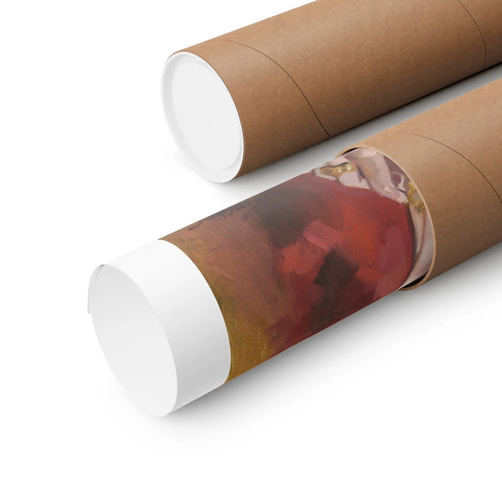 Layover with V of BTS - Poster Printify - Adam Benet Shaw