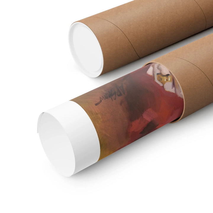 Layover with V of BTS - Poster Printify - Adam Benet Shaw