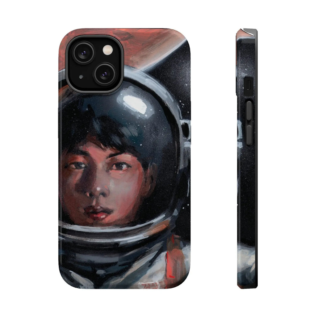 Phone Case, BTS JIN Astronaut World Wide Handsome Design, Kpop Hard Cover, Magnetic Tough Cases, Space Lover Gift, Bangtan Boys Merch Printify - Adam Benet Shaw