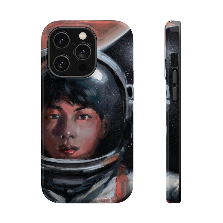 Phone Case, BTS JIN Astronaut World Wide Handsome Design, Kpop Hard Cover, Magnetic Tough Cases, Space Lover Gift, Bangtan Boys Merch Printify - Adam Benet Shaw