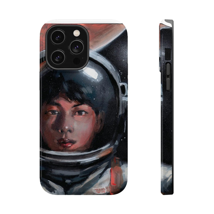 Phone Case, BTS JIN Astronaut World Wide Handsome Design, Kpop Hard Cover, Magnetic Tough Cases, Space Lover Gift, Bangtan Boys Merch Printify - Adam Benet Shaw