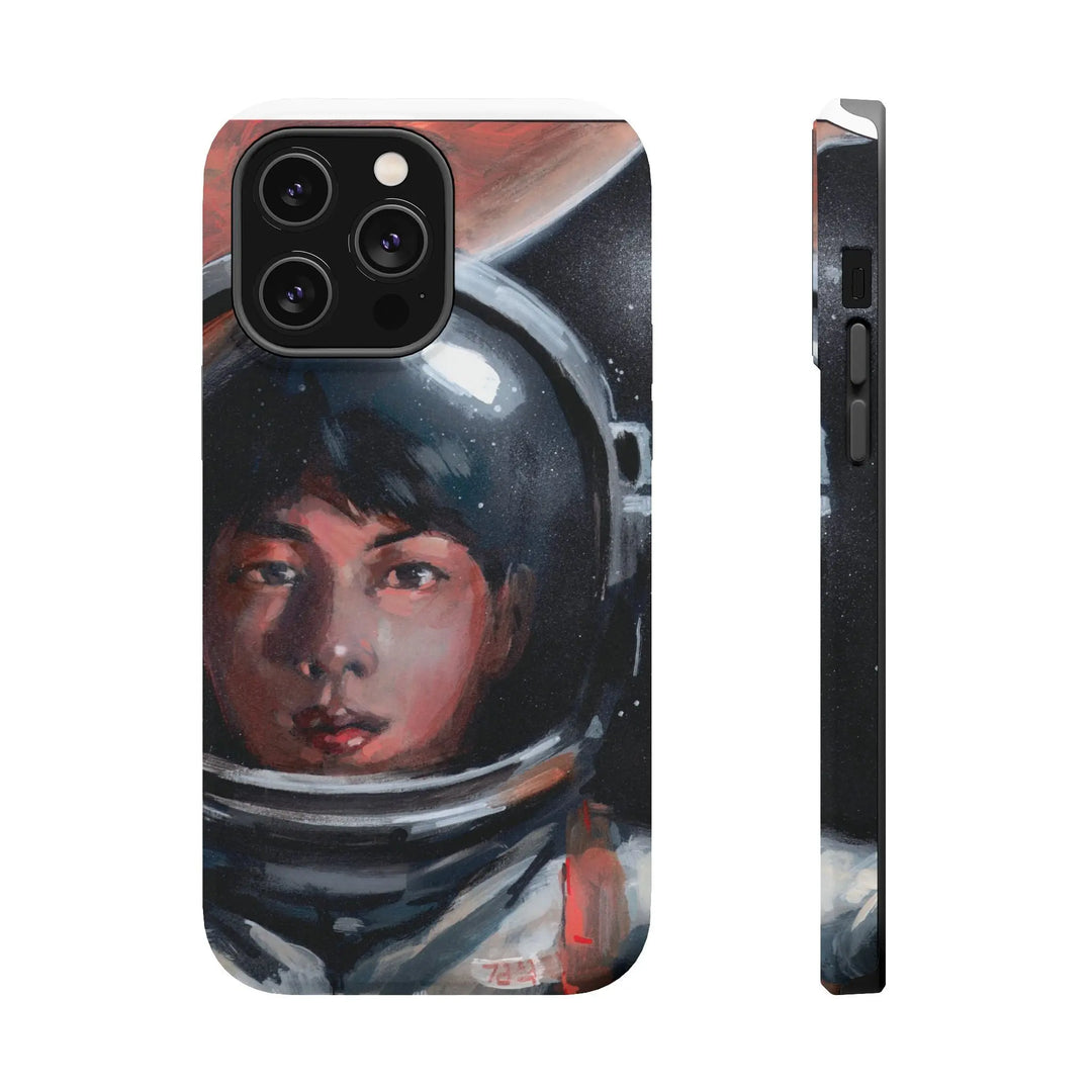 Phone Case, BTS JIN Astronaut World Wide Handsome Design, Kpop Hard Cover, Magnetic Tough Cases, Space Lover Gift, Bangtan Boys Merch Printify - Adam Benet Shaw