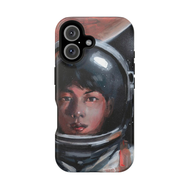 Phone Case, BTS JIN Astronaut World Wide Handsome Design, Kpop Hard Cover, Magnetic Tough Cases, Space Lover Gift, Bangtan Boys Merch Printify - Adam Benet Shaw