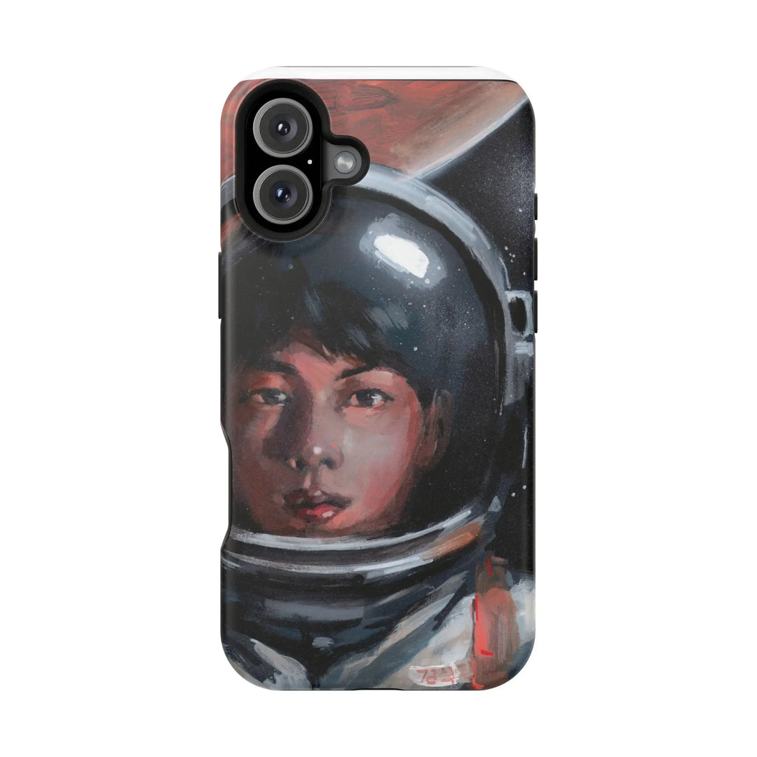 Phone Case, BTS JIN Astronaut World Wide Handsome Design, Kpop Hard Cover, Magnetic Tough Cases, Space Lover Gift, Bangtan Boys Merch Printify - Adam Benet Shaw