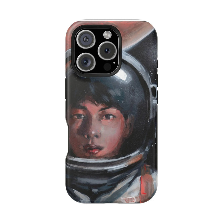 Phone Case, BTS JIN Astronaut World Wide Handsome Design, Kpop Hard Cover, Magnetic Tough Cases, Space Lover Gift, Bangtan Boys Merch Printify - Adam Benet Shaw