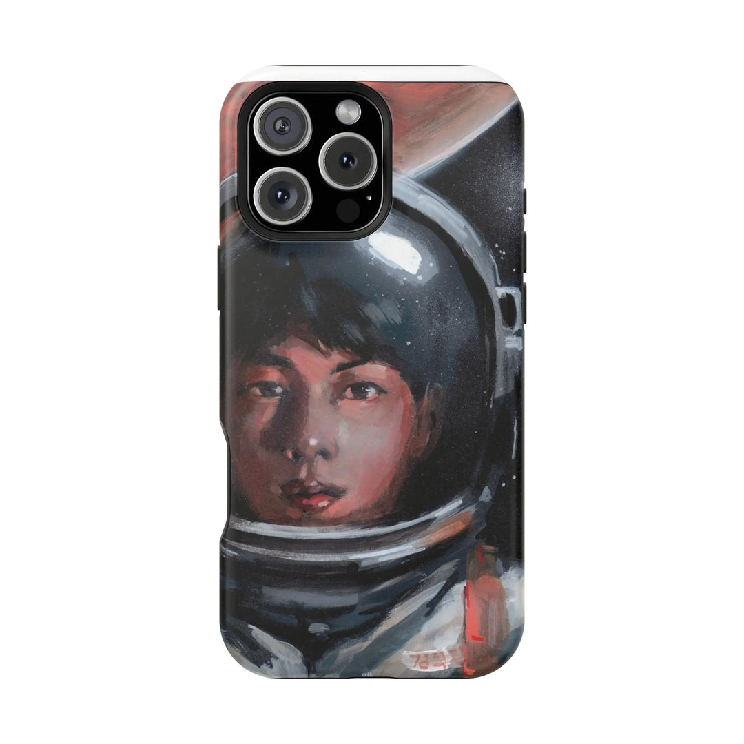 Phone Case, BTS JIN Astronaut World Wide Handsome Design, Kpop Hard Cover, Magnetic Tough Cases, Space Lover Gift, Bangtan Boys Merch Printify - Adam Benet Shaw