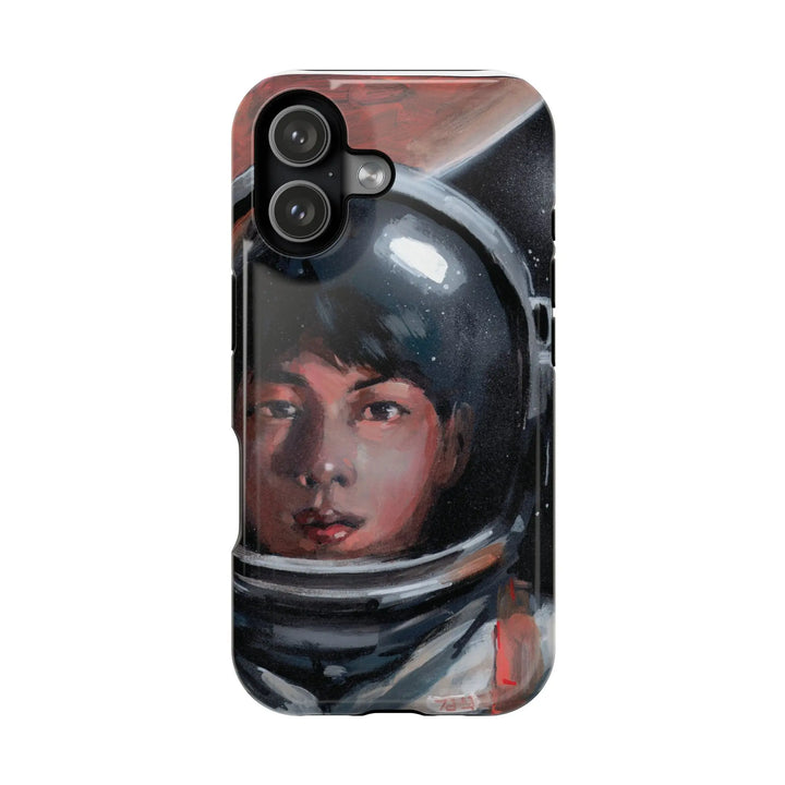 Phone Case, BTS JIN Astronaut World Wide Handsome Design, Kpop Hard Cover, Magnetic Tough Cases, Space Lover Gift, Bangtan Boys Merch Printify - Adam Benet Shaw