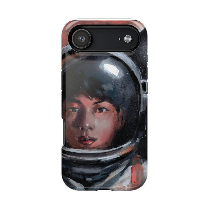 Phone Case, BTS JIN Astronaut World Wide Handsome Design, Kpop Hard Cover, Magnetic Tough Cases, Space Lover Gift, Bangtan Boys Merch Printify - Adam Benet Shaw