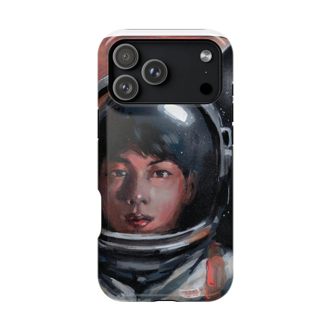 Phone Case, BTS JIN Astronaut World Wide Handsome Design, Kpop Hard Cover, Magnetic Tough Cases, Space Lover Gift, Bangtan Boys Merch Printify - Adam Benet Shaw