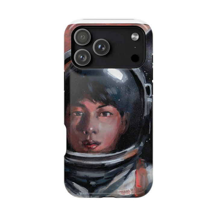 Phone Case, BTS JIN Astronaut World Wide Handsome Design, Kpop Hard Cover, Magnetic Tough Cases, Space Lover Gift, Bangtan Boys Merch Printify - Adam Benet Shaw