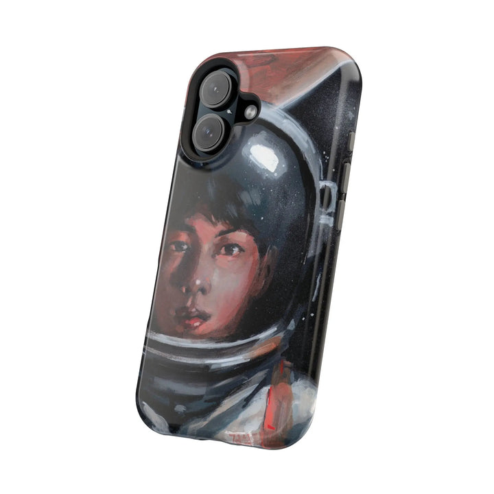 Phone Case, BTS JIN Astronaut World Wide Handsome Design, Kpop Hard Cover, Magnetic Tough Cases, Space Lover Gift, Bangtan Boys Merch Printify - Adam Benet Shaw