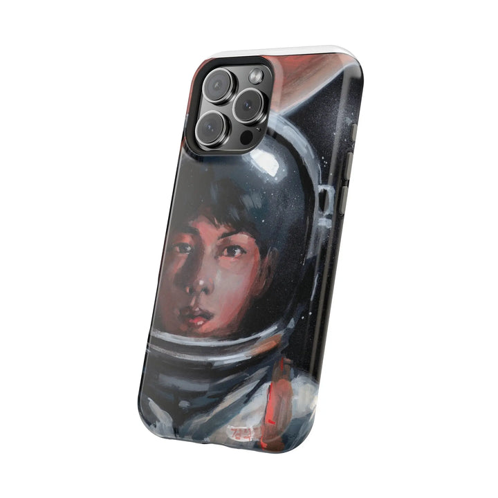 Phone Case, BTS JIN Astronaut World Wide Handsome Design, Kpop Hard Cover, Magnetic Tough Cases, Space Lover Gift, Bangtan Boys Merch Printify - Adam Benet Shaw
