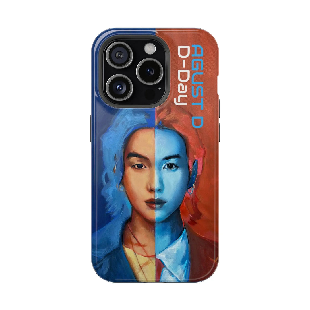 Phone Case, Suga of BTS D-day AugustD, Kpop BTS Tough Case, Protective Cover, Magnetic Phone Case Printify - Adam Benet Shaw