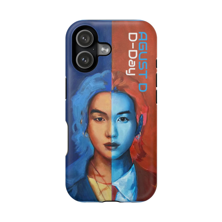 Phone Case, Suga of BTS D-day AugustD, Kpop BTS Tough Case, Protective Cover, Magnetic Phone Case Printify - Adam Benet Shaw