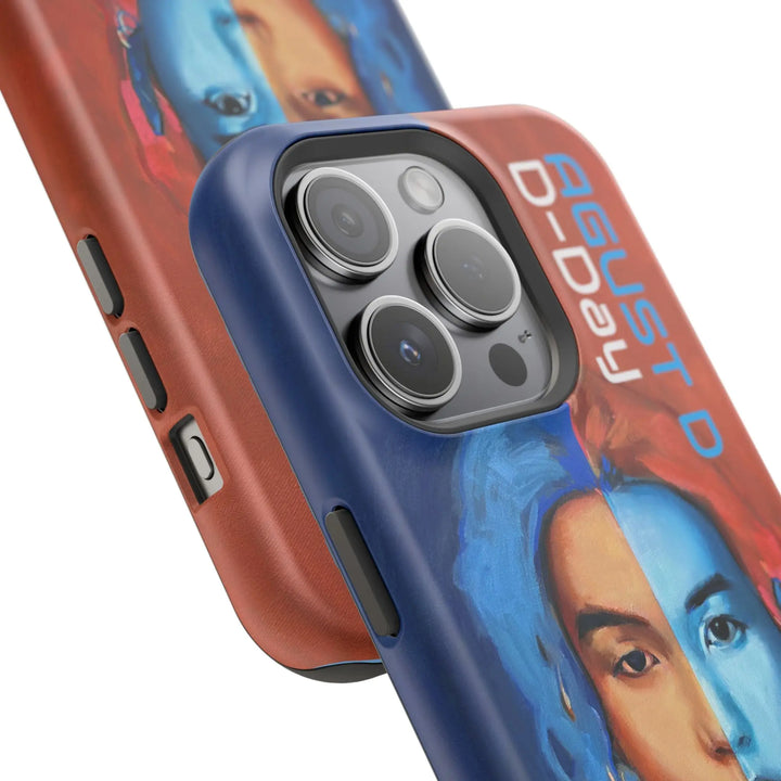 Phone Case, Suga of BTS D-day AugustD, Kpop BTS Tough Case, Protective Cover, Magnetic Phone Case Printify - Adam Benet Shaw