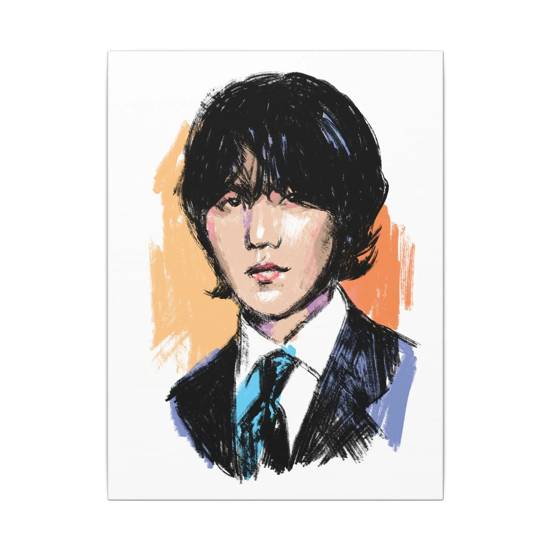 Portrait Art Canvas Printify - Adam Benet Shaw