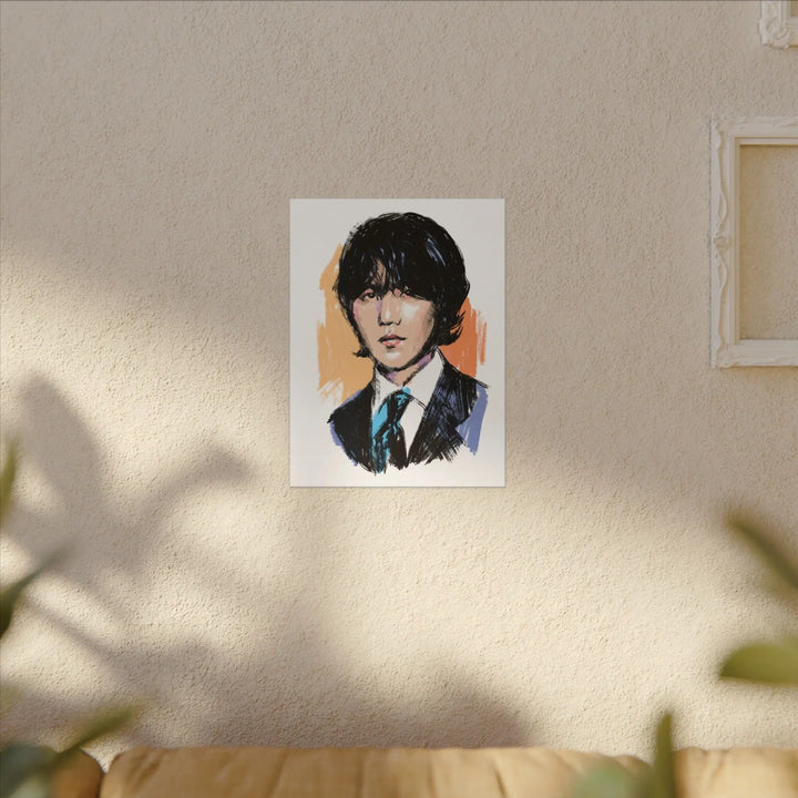 Portrait Art Canvas Printify - Adam Benet Shaw