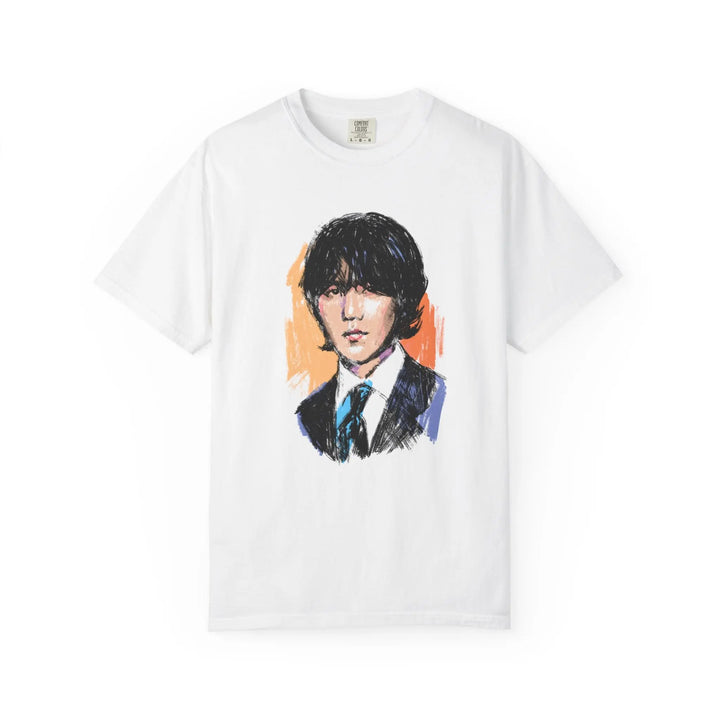 Portrait Art T-Shirt — Hand-Drawn Suga Portrait Tee Printify - Adam Benet Shaw